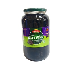 Baraka Sliced Black Olives 36 Oz