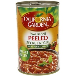 California Garden Fava Beans Peeled Secret Recipe 400g
