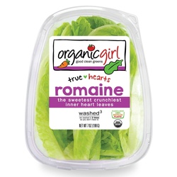Organicgirl True Hearts Romaine Lettuce 7 Oz. Clamshell