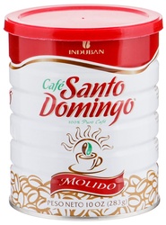 Cafe Santo Domingo 100% Pure Ground Coffee Vacuum Packed Can 10 Oz