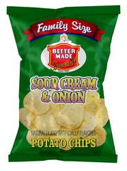 Better Made Special Potato Chips - Sour Cream & Onion, 8.5 Oz