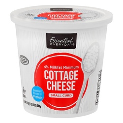 Essential Everyday Cottage Cheese, Small Curd, 4% Milkfat Minimum