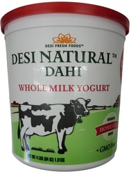 Desi Fresh Foods Natural Dahi Whole Milk Yogurt 2 Lb