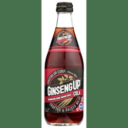 Ginseng Up Soda, 100% Natural, Cola Flavor 12 Oz