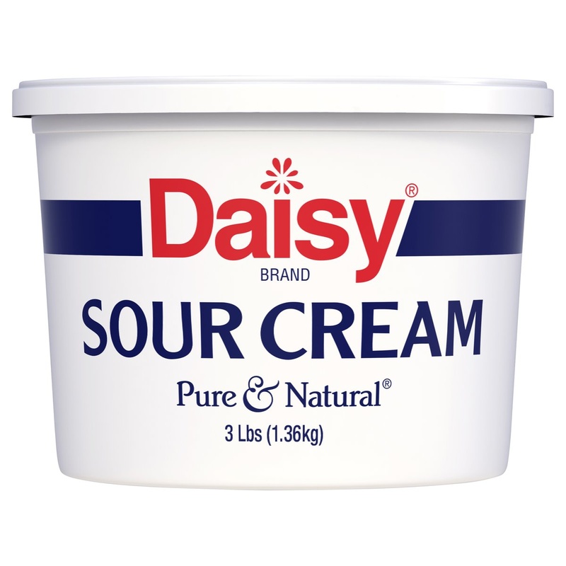Daisy Pure & Natural Sour Cream 3 Lb. Tub