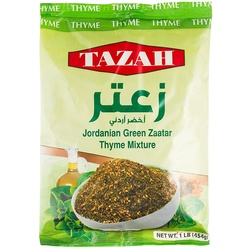 Tazah Zaatar Jordanian Plastic Bag 24/1 Lb