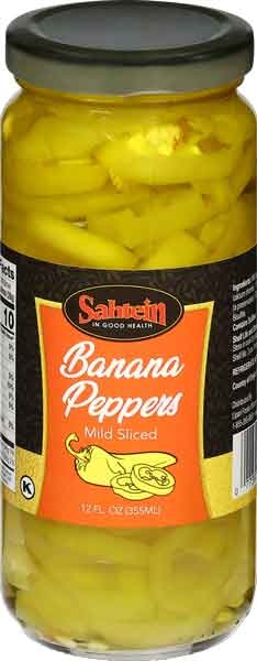 Banana Pepper Mild Sliced