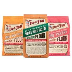 Bob's Red Mill Pastry Flour, 100% Stone Ground, Whole Wheat 5 Lb