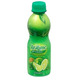 ReaLime 100% Juice, 8 Fl Oz Bottle