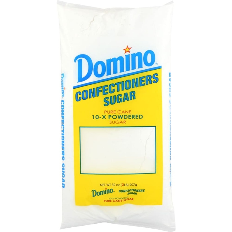 Domino Confectioners Pure Cane 10 X Powdered Sugar 32 Oz. Bag