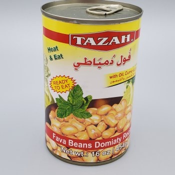 Tazah Fava Beans Domiaty Recipe