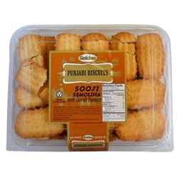 Golden Punjabi Biscuits Sooji 680g