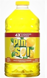 Pine-Sol Multi-Surface Cleaner And Disinfectant, 40 Oz, Bottle, Liquid, Lemon Fresh