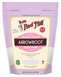 Bob's Red Mill Starch/Flour, Premium Quality, Arrowroot 16 Oz