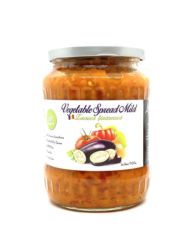 Livada Mild Vegetable Spread Zacusca Taraneasca 700g