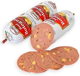 Nema Halal Beef Bologna With Cheddar Cheese & Jalapenos 1lb