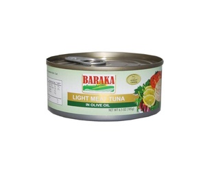 Baraka Light Meat Tuna In Olive Oil 185g
