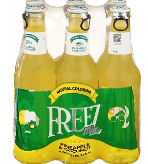 Freez Mix Pineapple & Coconut 6x275ml