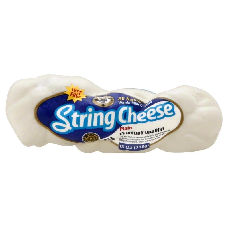 Karoun String Cheese, Plain, Whole Milk