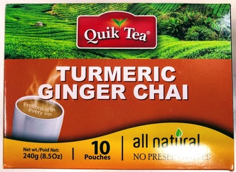 Quik Tea Turmeric Ginger Instant Chai Latte
