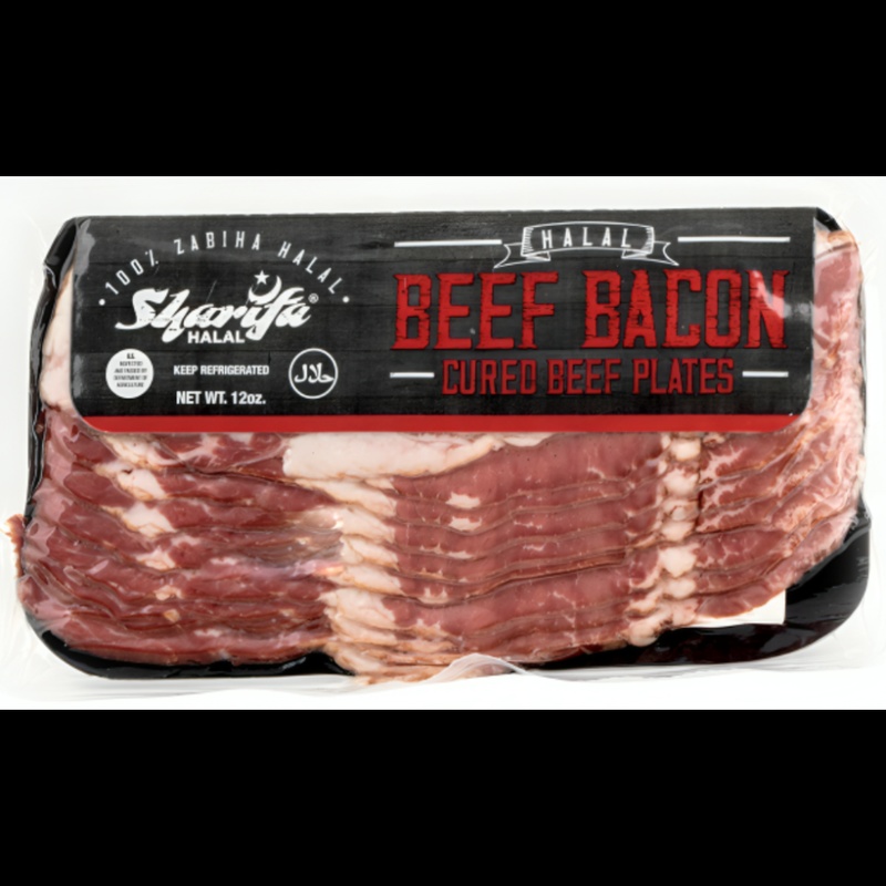 Sharifa Halal Beef Bacon 10 Oz