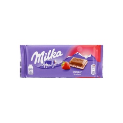 Milka Strawberry Yogurt Milk Chocolate Bar