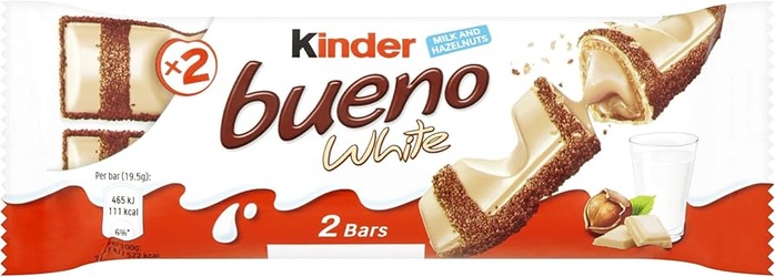 Kinder Bueno White 39G
