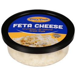 Dairy Fresh Cheese, Premium, Crumbled, Feta