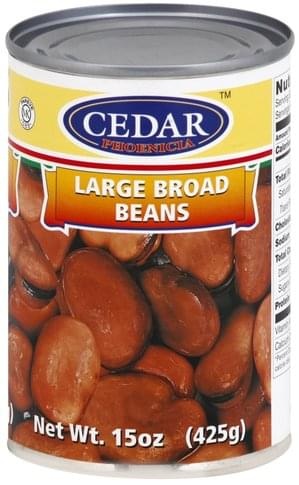 Cedar Large Broad Fava Bean