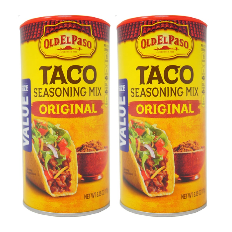 Old El Paso Taco Seasoning Mix, Original, Large Size 6.25 Oz