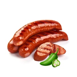 Sharifa Halal JalapeÃ±o Smokey Links Breakfast Sausage 10oz 100% Zabiha