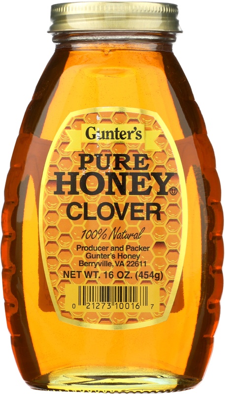 Gunter's Pure Clover Honey - 16 Oz