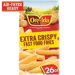 Ore Ida Extra Crispy Fast Food French Fries Fried Potatoes, 26 Oz Bag