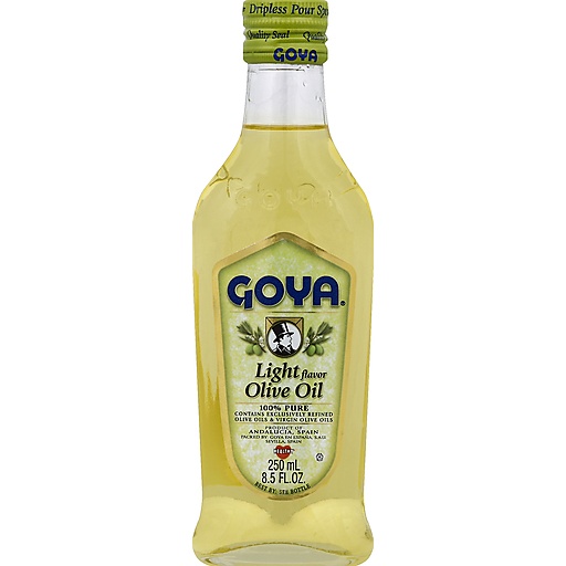 Goya Olive Oil, Light Flavor 8.5 Oz