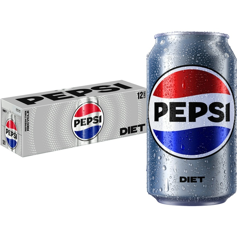 Pepsi Diet Cola Soda - 12pk/12 Fl Oz Cans