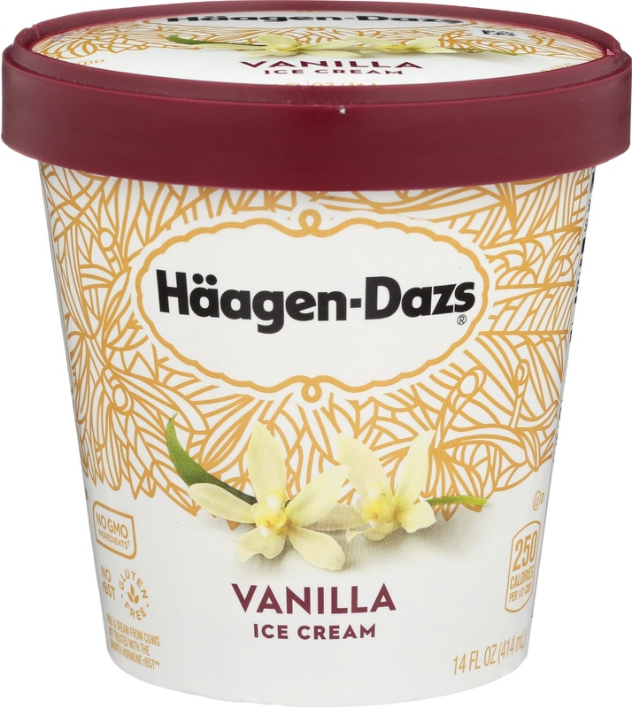 Haagen-Dazs Vanilla Ice Cream 14 Fl Oz