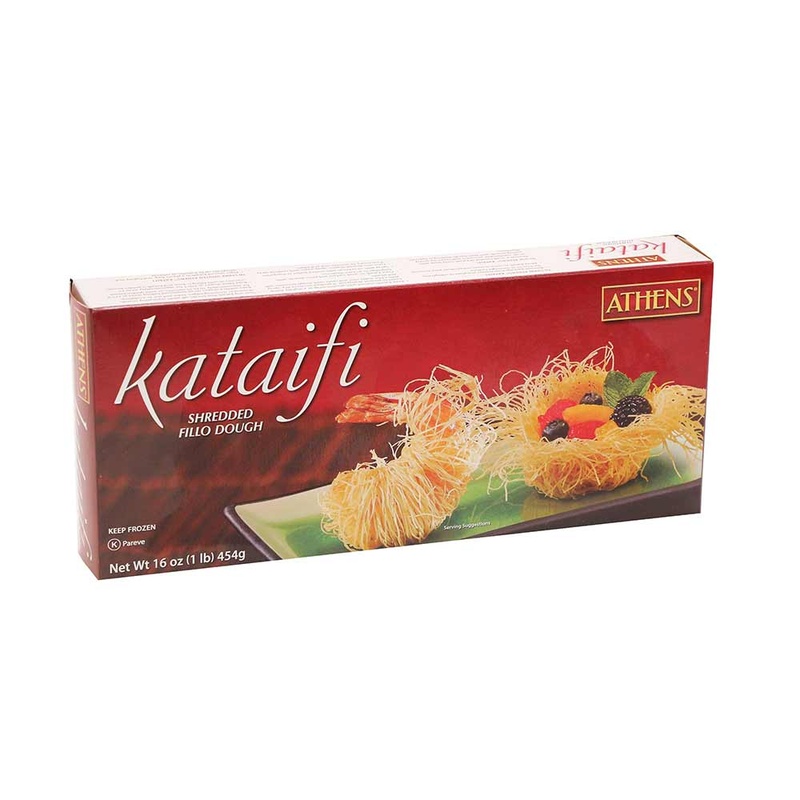 Athens Foods Kataifi Shredded Fillo Dough, 16 Ounce -- 12 Per Case