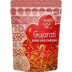 Deep Gujarati Suko Lilo Chevdo (12 Oz Bag)