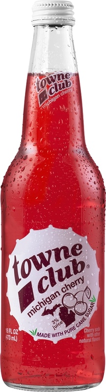 Towne Club Michigan Cherry Soda