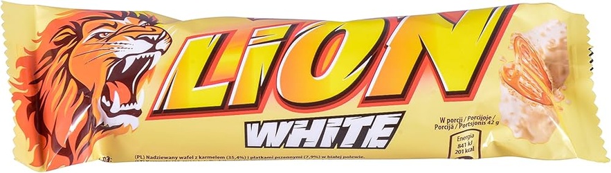 Lion White Bar 42 G