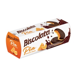 Solen Biscolata Pia Orange Cookies 3.53 Oz 48ct Case