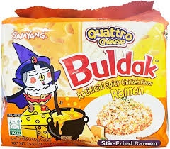 Buldak Quattro Cheese Ramen 5Pcs