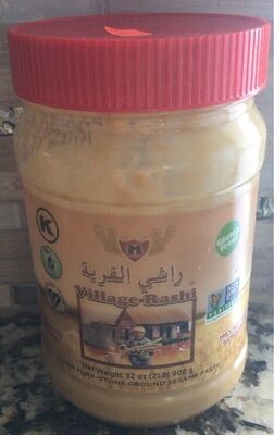 100% Pure-Stone Ground Sesame Paste - 32 Oz