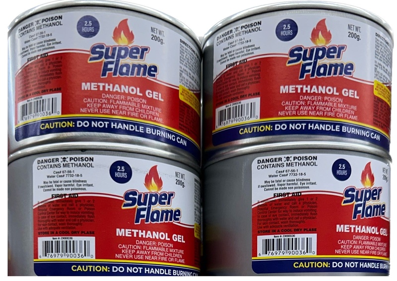 Super Flame Methanol Gel