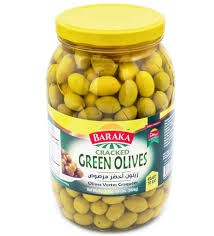 Baraka Green Olives 660 G
