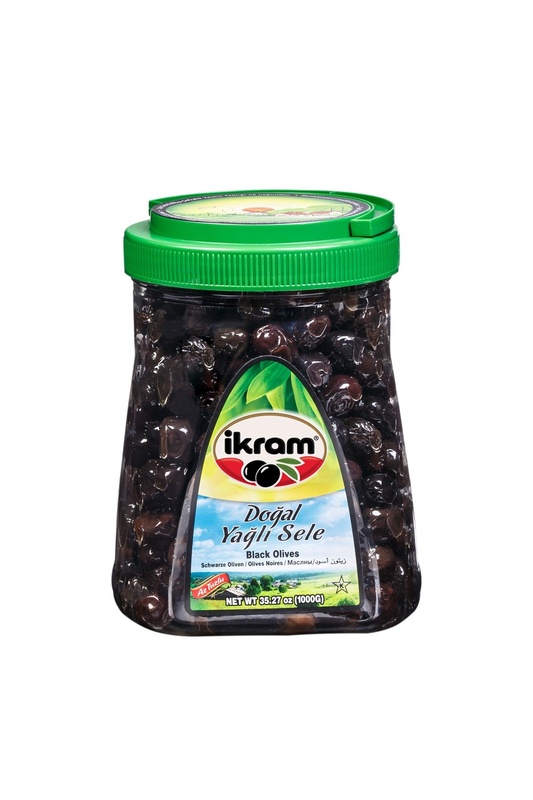 Ikram Black Olives 1000 G