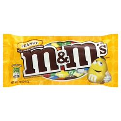 M&M's Peanut Milk Chocolate Candies 1.74 Oz