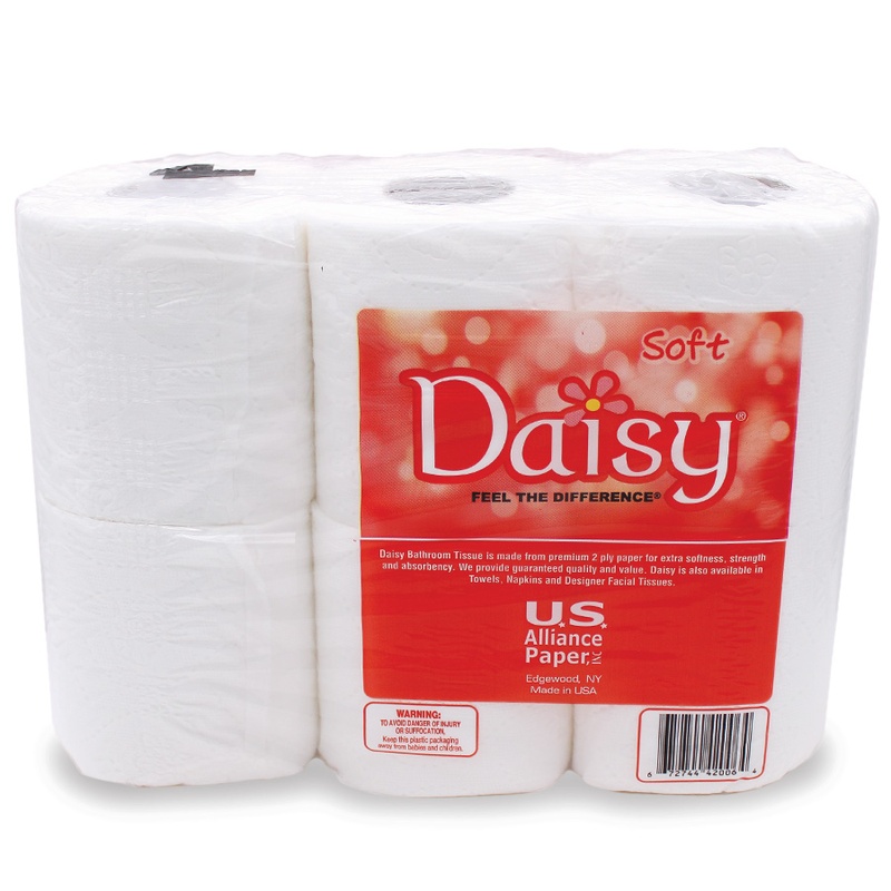 Duck Daisy Bath Tissue 150ct 6pk 2 Ply