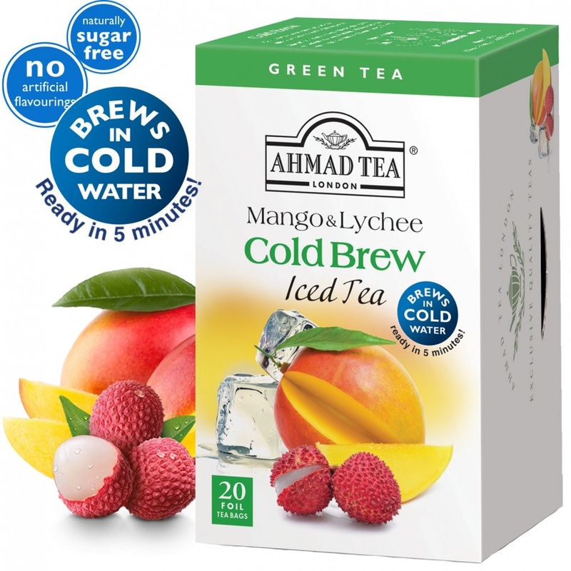 Ahmad Tea Cold Brew Mango & Lychee Iced