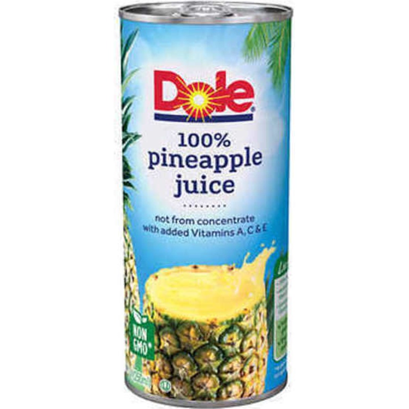 Dole 100% Pineapple Juice - 46 Fl Oz Can